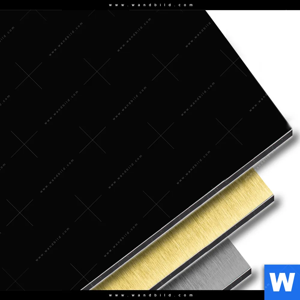 Aluminiumbild gebürstet | Rotwild Porträt | Panorama - Image 3