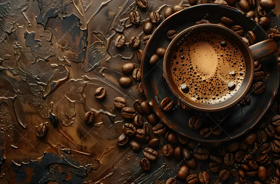 Leinwandbild | Aromatischer Kaffeetraum | Quadrat - Image 5