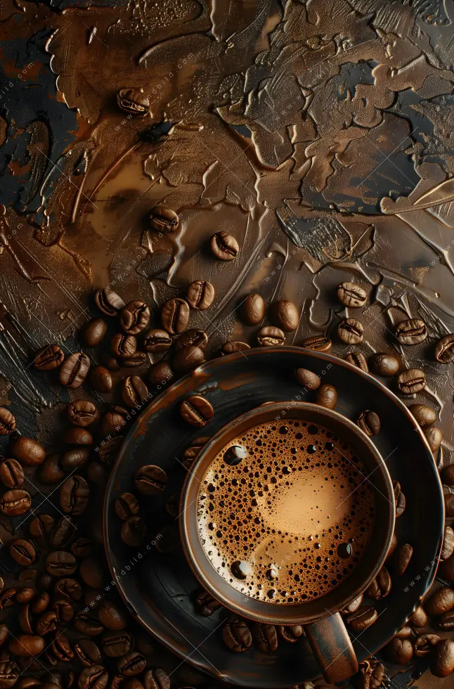 Leinwandbild | Aromatischer Kaffeetraum | Schmal - Image 5