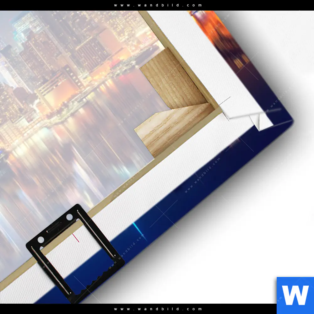 Leinwandbild | Manhattan bei Nacht | Querformat - Image 3