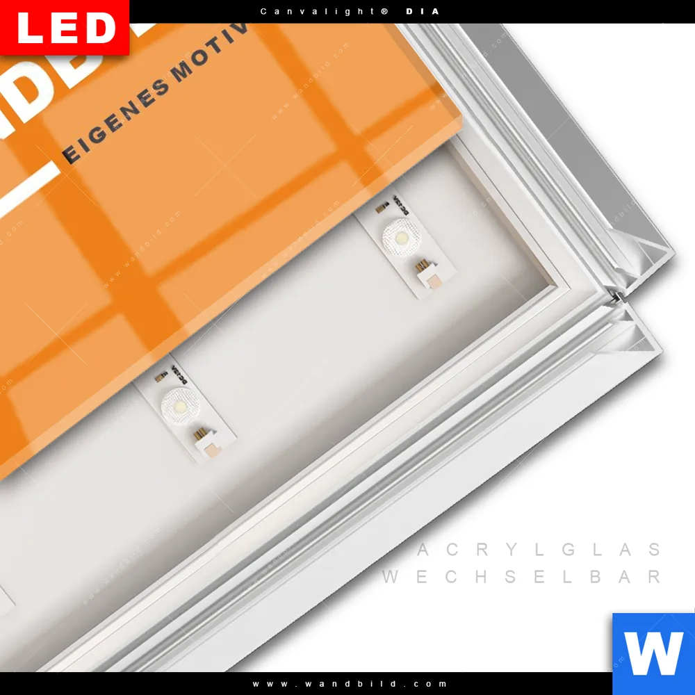 Leuchtbild Acrylglas Canvalight® DIA | Eigenes Motiv | Hochformat - Image 3