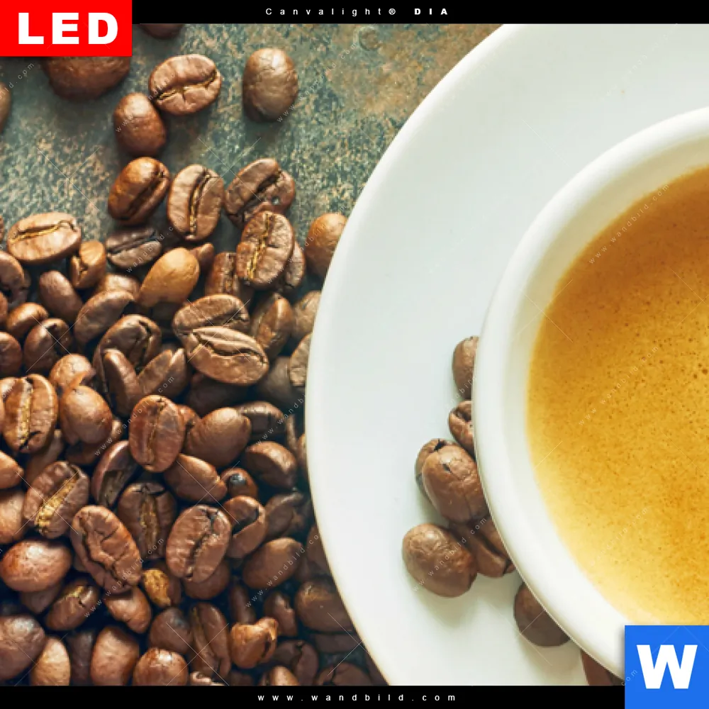 Leuchtbild Acrylglas Canvalight® DIA | Kaffee-Genuss | Schmal - Image 4