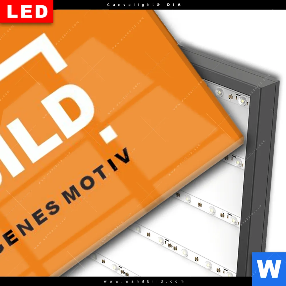 Wechselmotiv Acrylglas Canvalight® DIA | Eigenes Motiv | Panorama - Image 3
